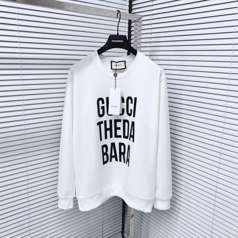 Áo nỉ sweater nam nữ GC Theda Bara in nhiệt chìm ống bo chun chất nỉ cotton dày dặn đẹp
