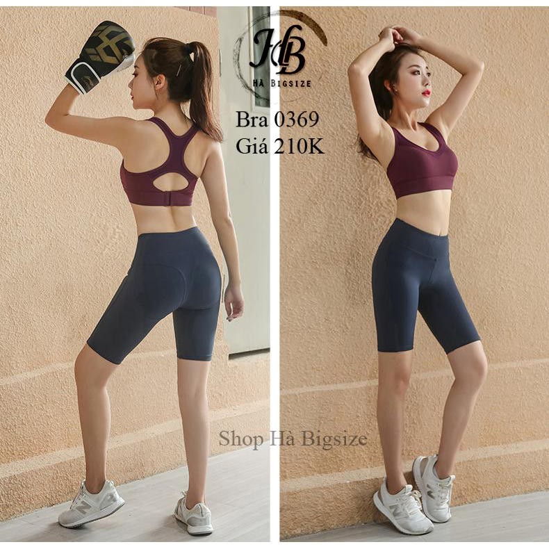 Bra gym gài big size dành cho người mập từ 65kg - 90kg (hình mẫu chụp thật 100%) - có sẵn tại shop