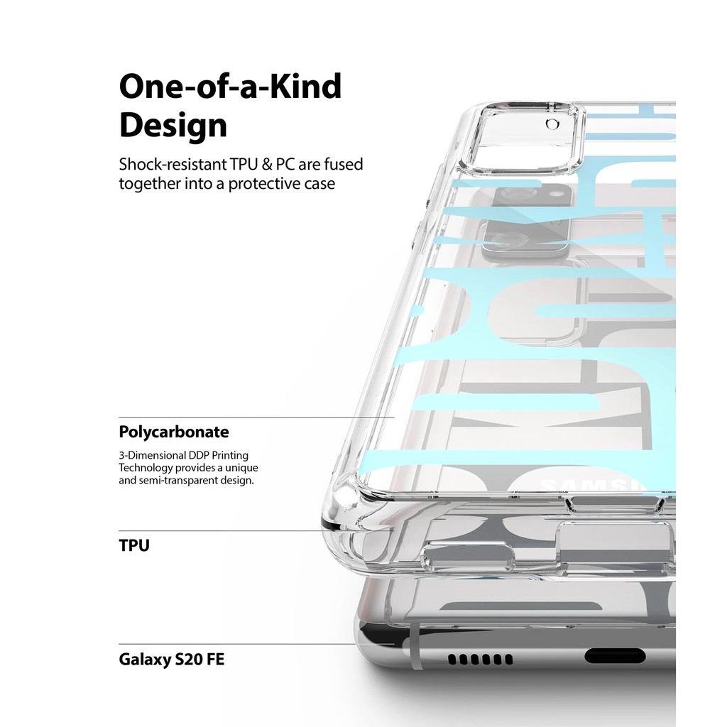 Ốp lưng Galaxy S20 FE Ringke Fusion Hàn Quốc - Ringke Fusion Korea case for Galaxy S20 FE