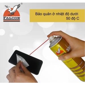 Nước Tẩy Rửa Keo Kính Falcon 530 Lau Màn Hình Vệ Sinh Điện Thoại Bo Mạch, Khăn Lau Màn Hình Điện Thoại