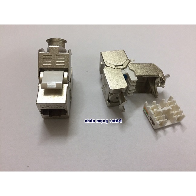 Nhân ổ cắm Mạng  Cat6A FTP Chống nhiễu
