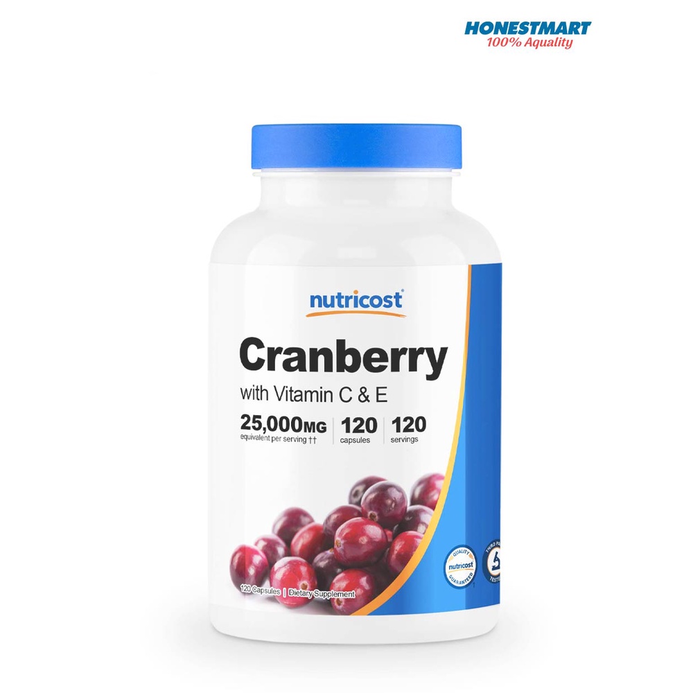 Chống oxy hóa nam việt quốc Nutricost Cranberry Extract 25 thumbnail