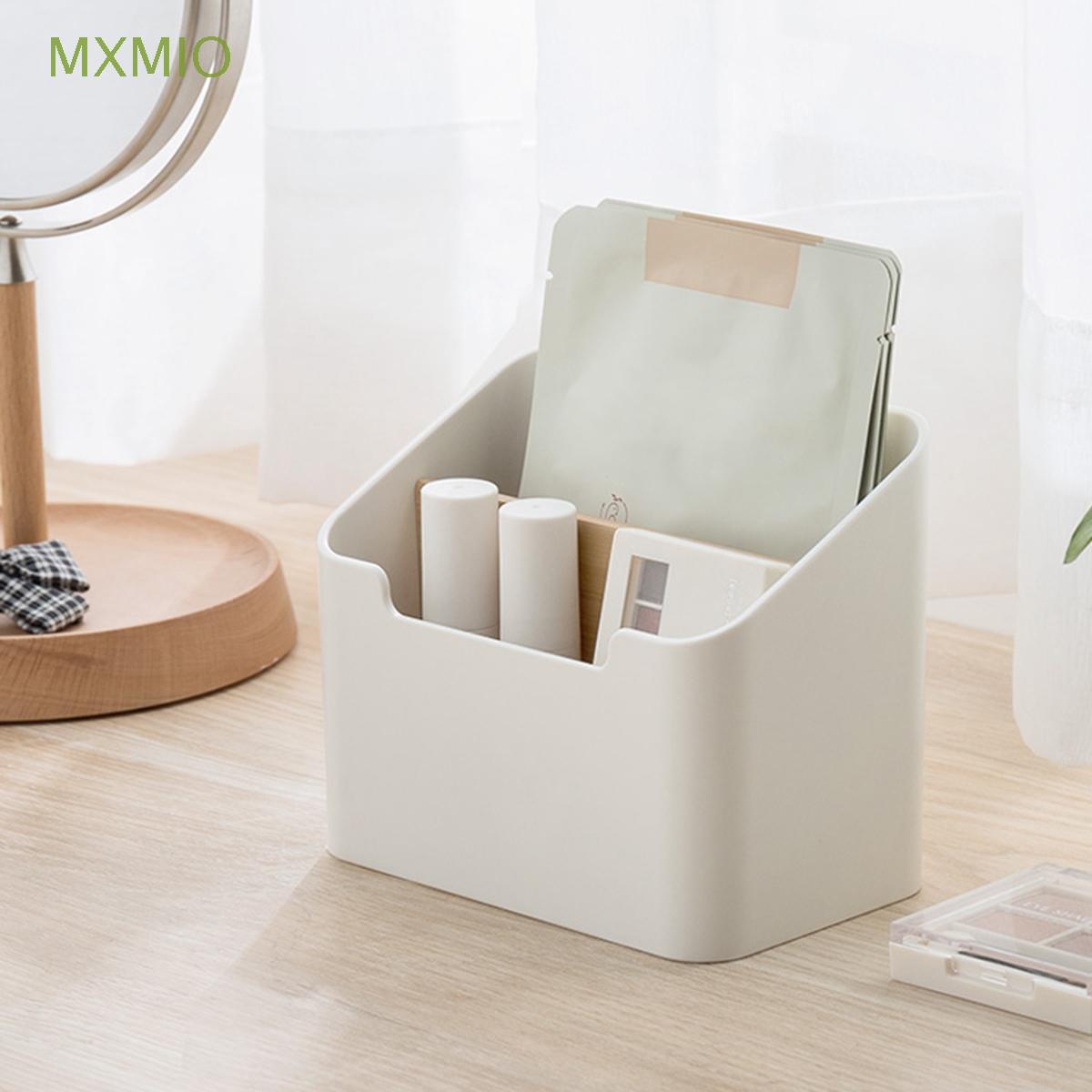 MXMIO Home Storage Box Desktop Organizer Remote Control Holder Cosmetic Pencil Pen Sundries Bathroom Living Room Stationery Multi-function Office Supplies/Multicolor