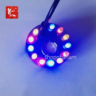Máy phun sương tạo khói sương có đèn đổi màu dùng cho thác nước phong thủy 3 trong 1