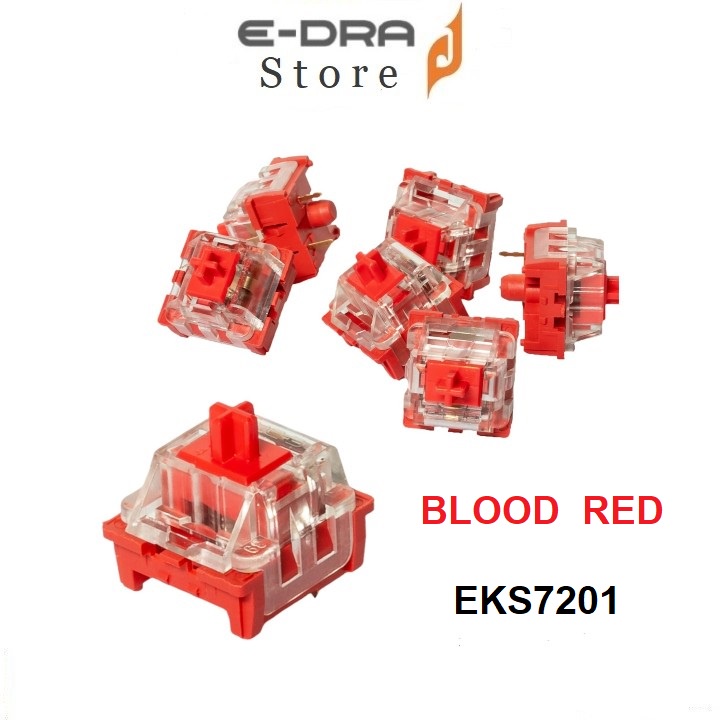 Switch thay nóng phím cơ Edra EKS7200 Chocolate - Brown