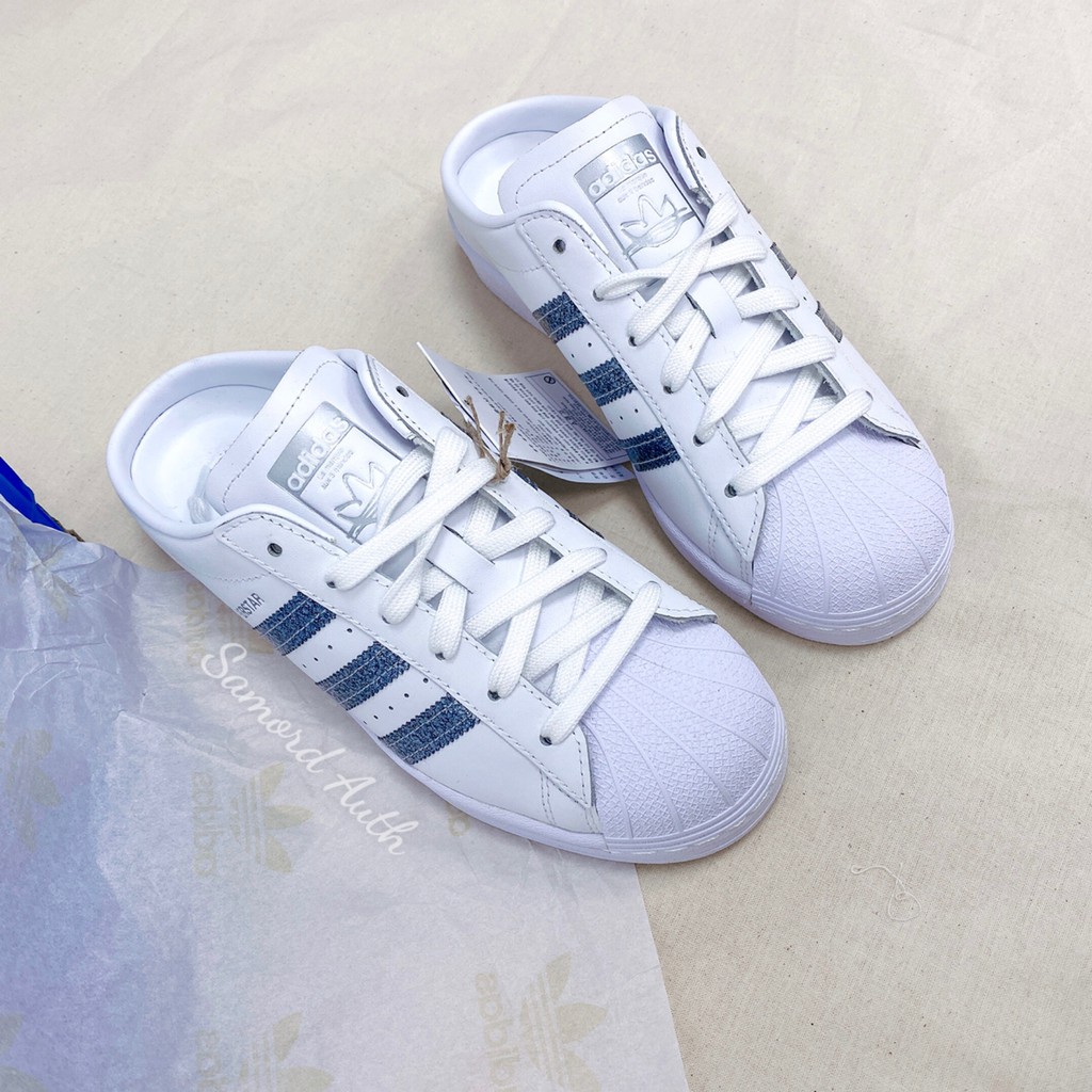 [AUTHENTIC 100%] Giày sục Adidas Superstar Mule W chính hãng sale SẴN