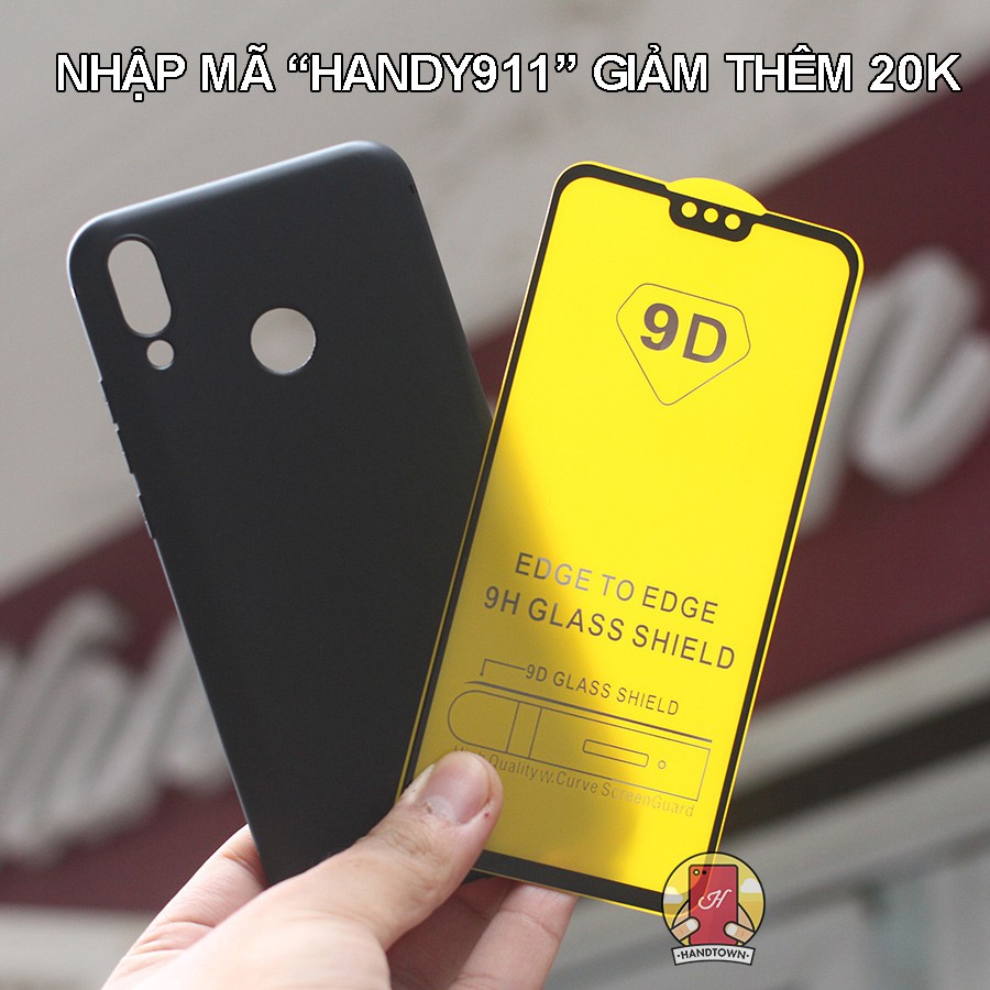 [COMBO SỐC] Ốp lưng Huawei Y9 2019 + kính cường lực 9D full màn full keo