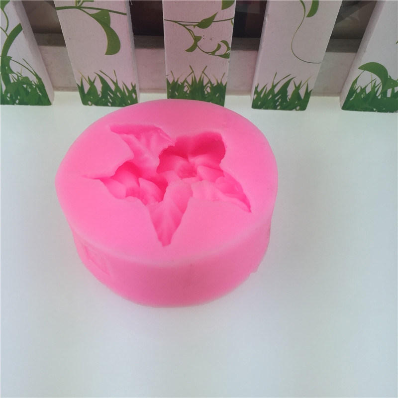 Rose Flower Lotus Trumpet Flower Mold Fondant Silicone Mold