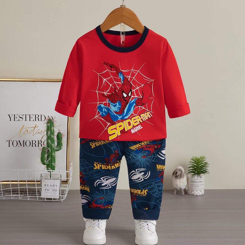 Đồ bộ bé trai quảng châu xuất Hàn - Bộ quần áo dài tay cotton xuất hàn cho bé trai