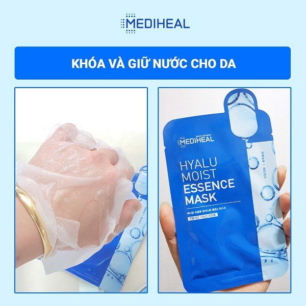 Mặt Nạ Giấy Cấp Ẩm, Ngừa Lão Hóa, Căng Bóng Da Chuyên Sâu MEDIHEAL Essence/Ampoule/Water Mask - MỚI 2021