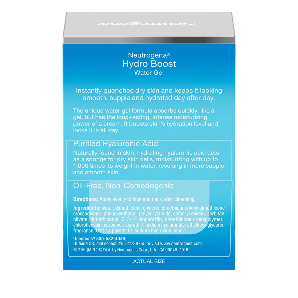 Kem Dưỡng Ẩm Neutrogena® Hydro Boost Water Gel with Hyaluronic Acid (48g)