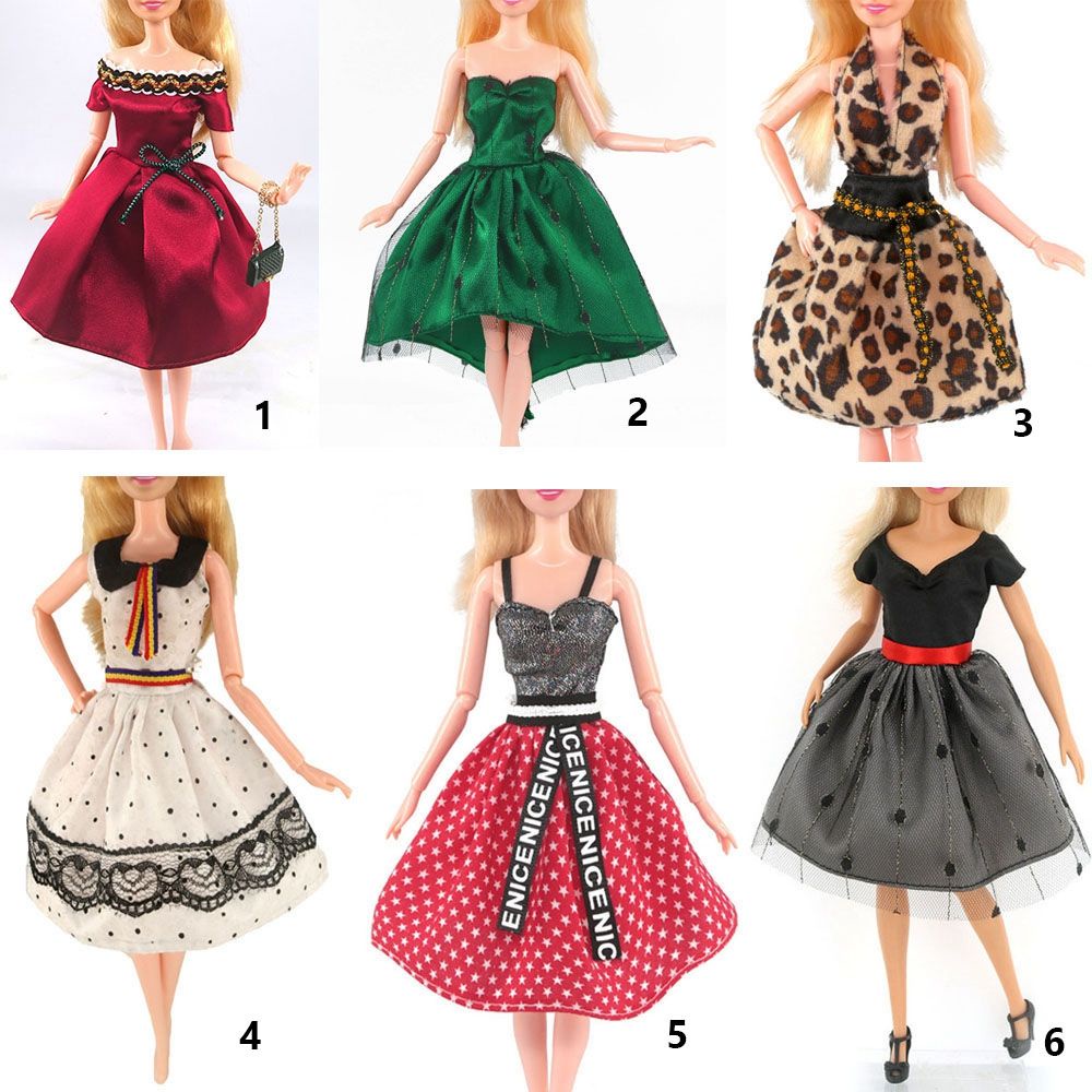 Đầm dành cho búp bê 30cm DIY