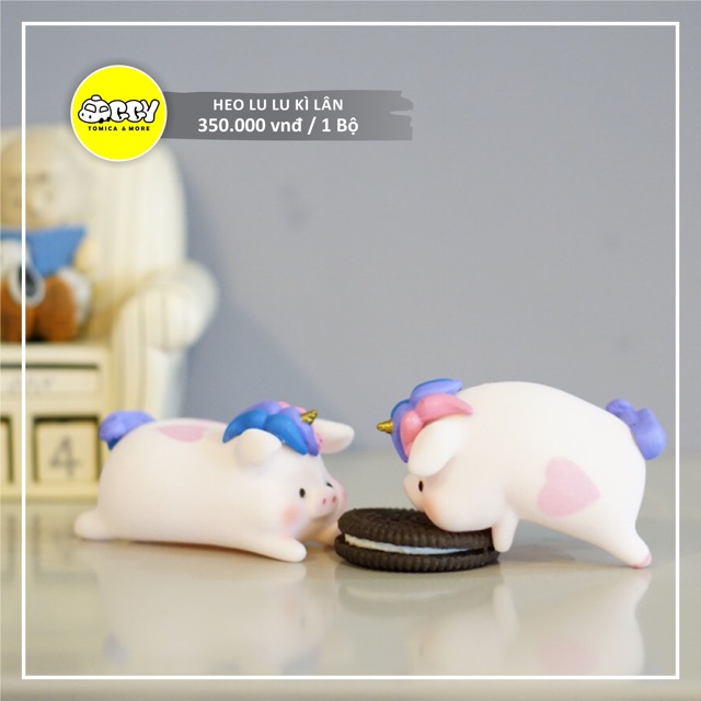 Mô hình heo Lulu Unicorn lông nhung