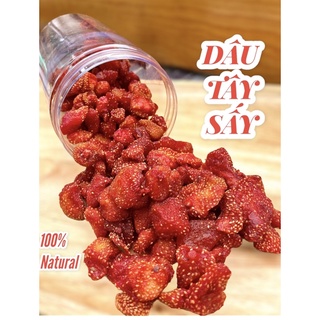 🔥 dâu tây đà lạt sấy dẻo chua ngọt tự nhiên 500gr