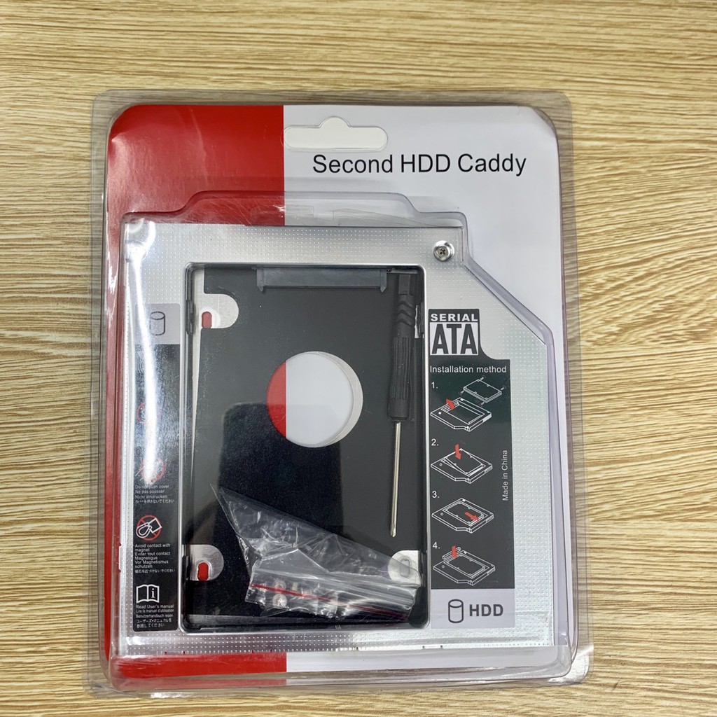 Khay Caddy Bay Đựng HDD,SSD 9,5mm /12.7mm