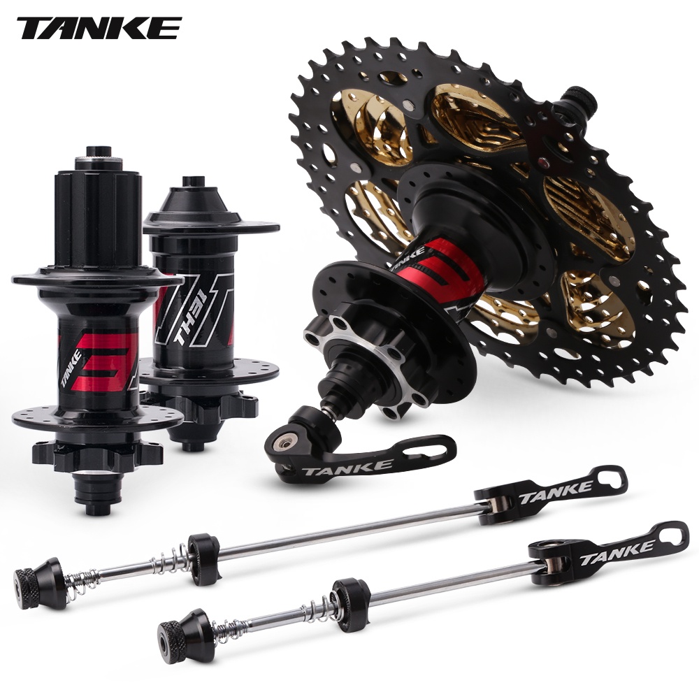 Trục giữa xe đạp TANKE 36 lỗ 6 pawls MTB 36H 7 8 9 10 11 12s 6 142mm tháo gỡ nhanh bằng hợp kim nhôm