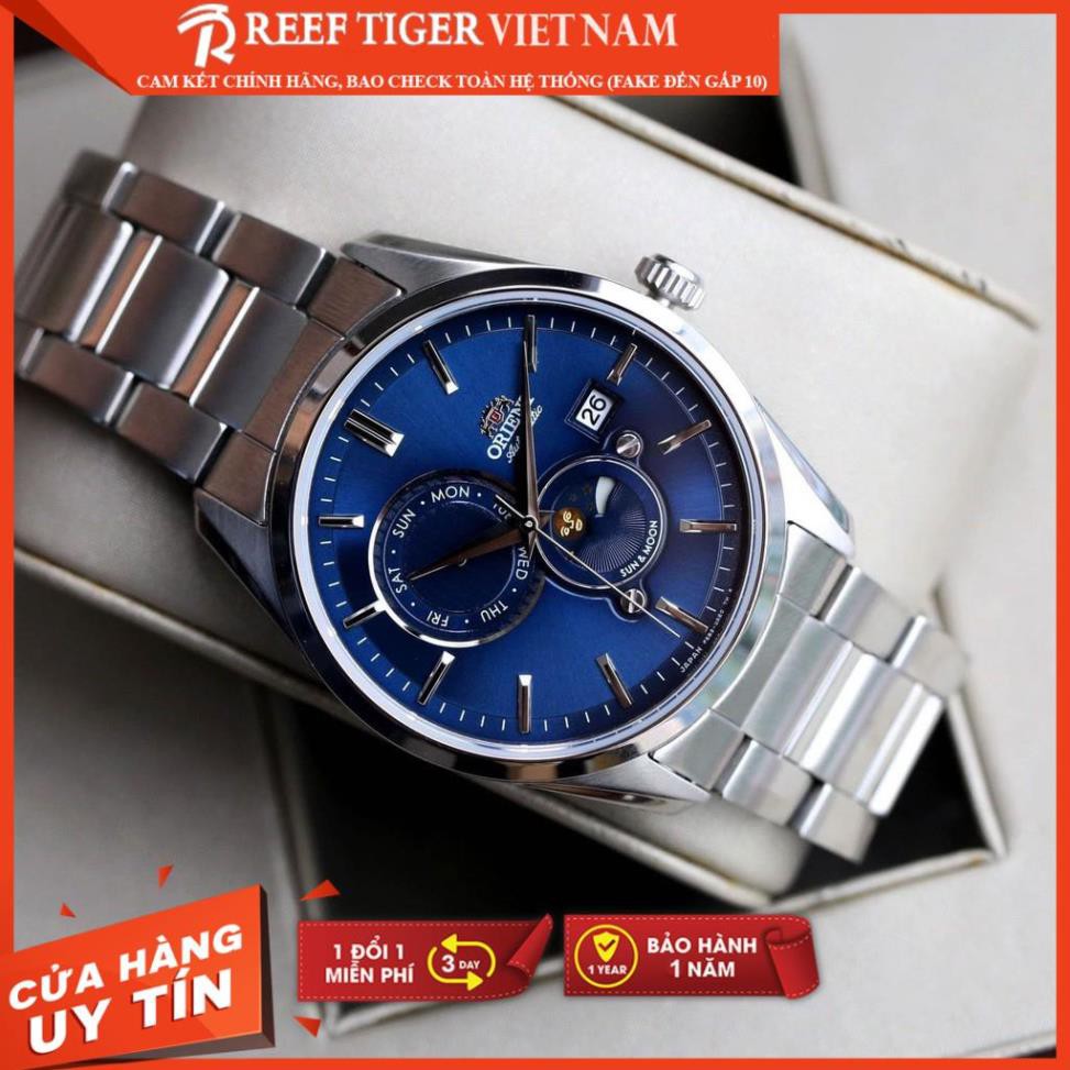 [REEFTIGERVIETNAM]  ĐỒNG HỒ NAM ORIENT SUN AND MOON GEN 5 RA-AK0303L10B