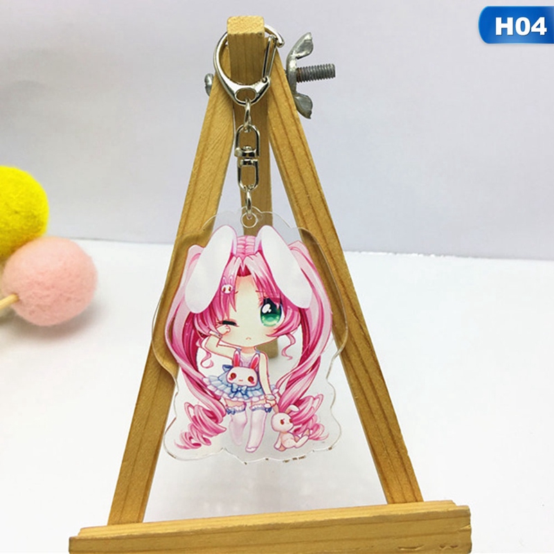 Tmdbyx Móc khóa acrylic hình nhân vật Hatsune Miku đáng yêu dùng làm quà tặng