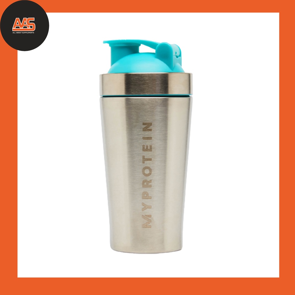 100% AUTHENTIC - ACCESSORIES - MYPROTEIN - METAL SHAKER - Bình lắc inox chính hãng từ Myprotein - Anh