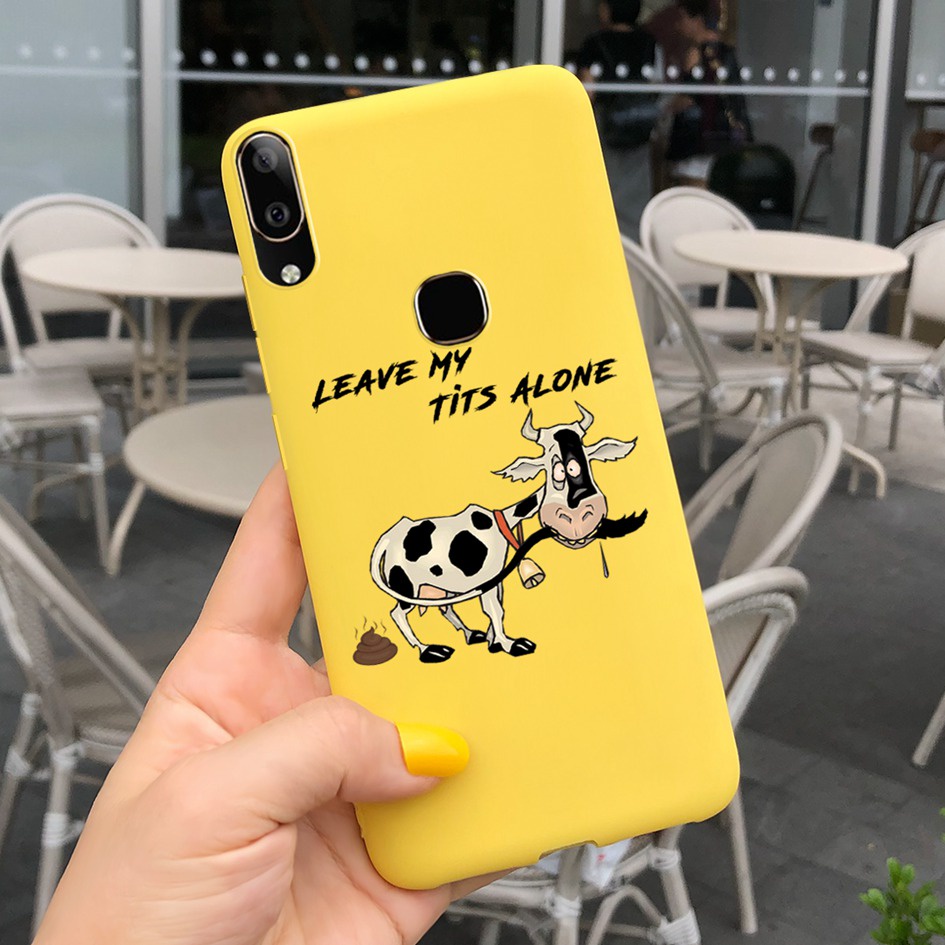 Ốp Điện Thoại TPU Silicon Mềm Chống Sốc Hình Hoa Hướng Dương Thời Trang Cho Vivo V9 V 9 V9Pro Y85 Y89 VivoV9 1723