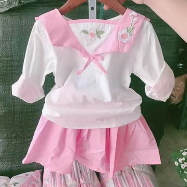 Combo Sét thủy thủ bé gái