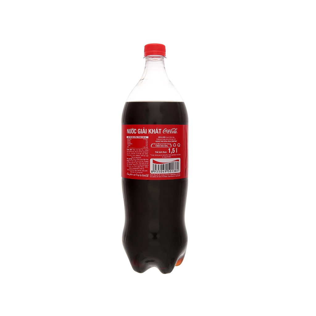 Thùng 6 chai nước ngọt Coca Cola 1.5L - Original Coke