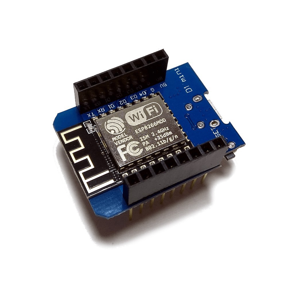 [ Hàng Hot ] Mạch Thu Phát WiFi ESP8266 Wemos D1 mini (NodeMCU Mini D1) - có kèm bộ Jump cắm | BigBuy360 - bigbuy360.vn