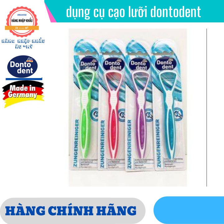 [HÀNG ĐỨC] dụng cụ cạo lưỡi dontodent