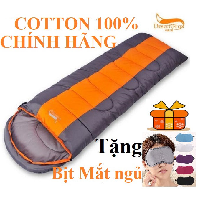 Túi ngủ 2kg loại cao cấp Desert Fox chịu tới 0 độ C