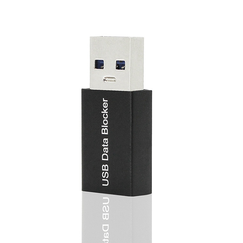 Bộ 5 Đầu Chặn Dữ Liệu USB Màu Đen Chất Lượng Cao