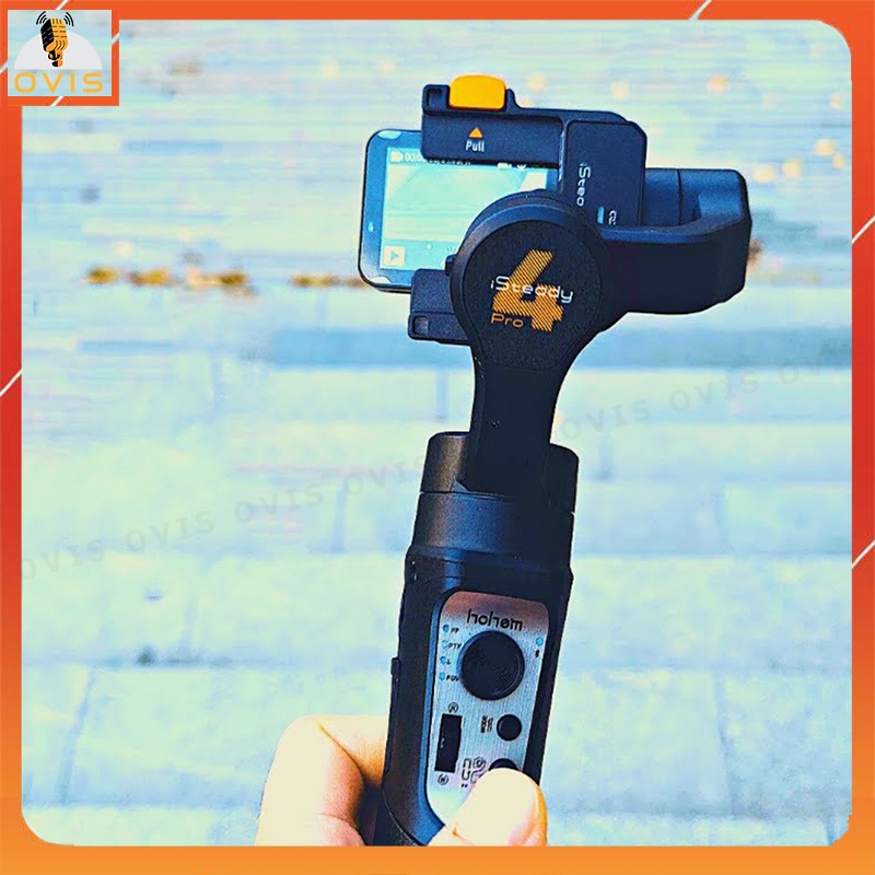 HOHEM iSteady Pro 4 - Gimbal Bluetooth Cho Gopro 11 10 9 8.. Tay Cầm Chống Rung 3 Trục Cho Camera Action Chống Nước IPX4