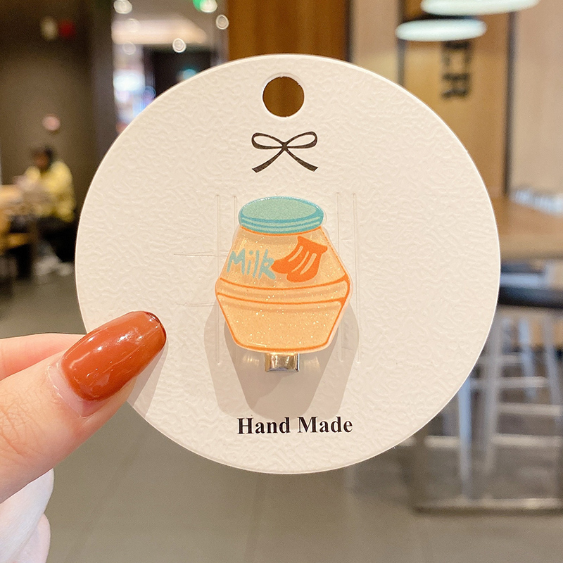 Kẹp Tóc Hình Dáng Bình Nước Đáng Yêu Cá Tính Cho Bé