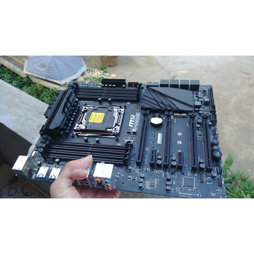 Mainboard MSI X99A SLI PLUS khủng chạy chip i7 và Xeon E5-26xx V3 V4