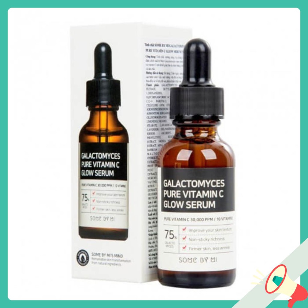 [SHOPEE TRỢ GIÁ] Tinh Chất Some By Mi Galactomyces Pure Vitamin C 30ml