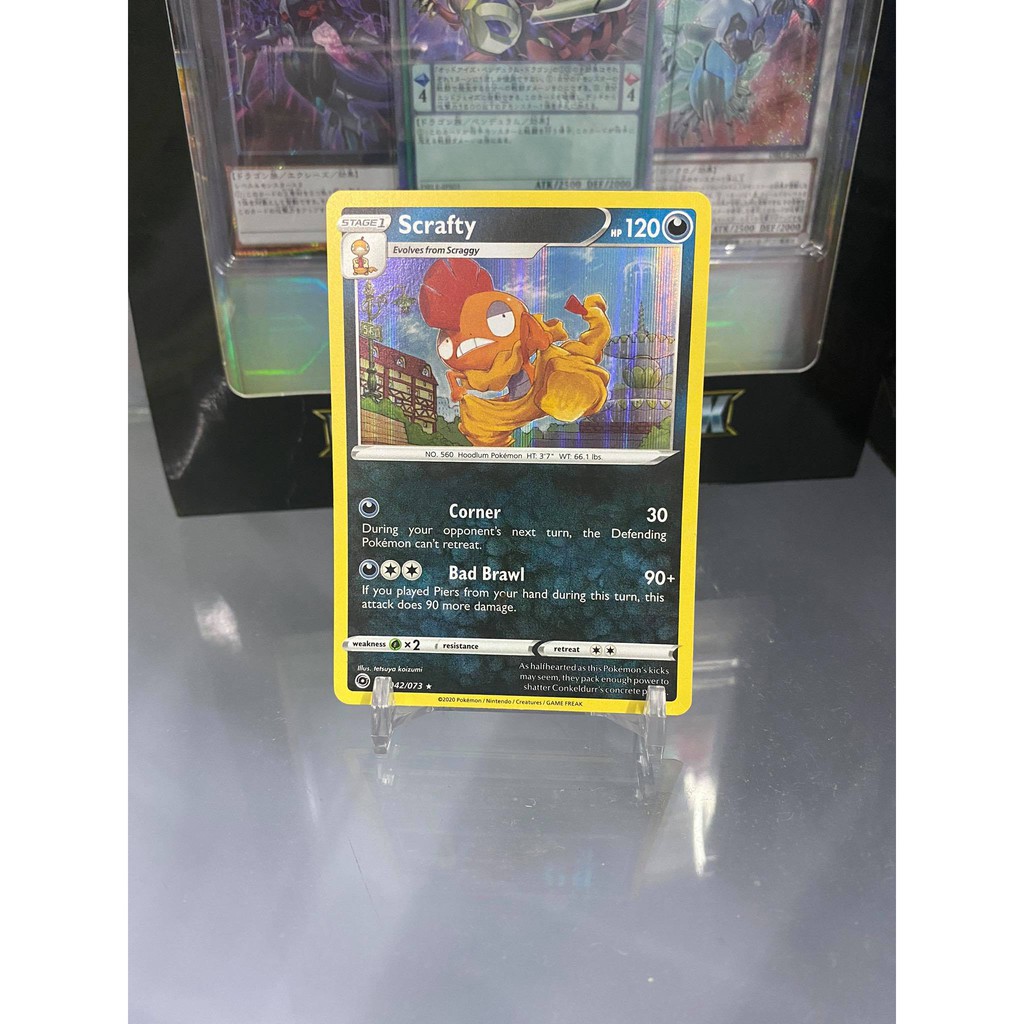 [ Dưa Hấu Yugioh ] Lá bài thẻ bài Pokemon Scrafty
