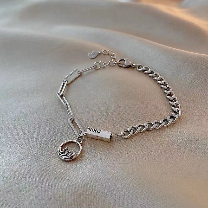 Vòng tay đôi nam nữ Shanmeng Vòng Đeo Tay Cặp Thiết Kế Nhỏ Nhắn Quà Tặng Ngày Lễ Tình Nhân Cho Nam Và Nữ