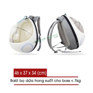 [HOT] Balo Bọ Dừa - Balo Phi Hành Gia Dành Cho Chó Mèo < 7kg - [Nông Trại Thú Cưng]