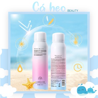 Chai xịt chống nắng và làm trắng da Maycreate