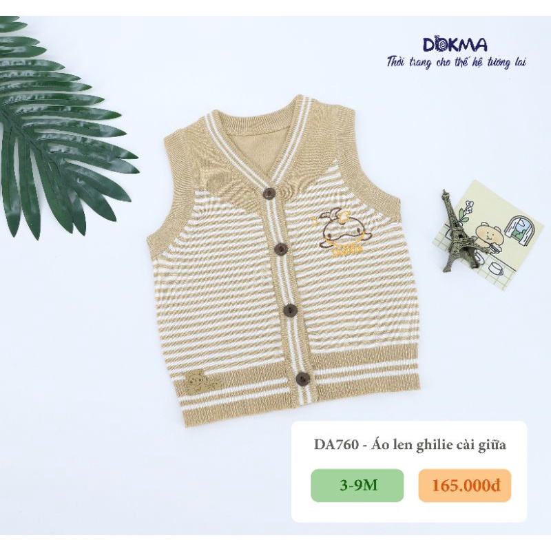Áo len ghile cài giữa DA760