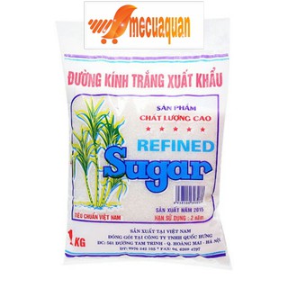 Đường trắng tinh luyện xuất khẩu gói 1kg