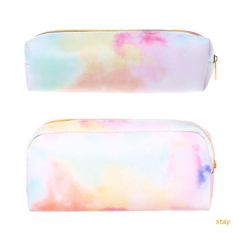 Túi Đựng Bút / Đồ Trang Điểm Màu Hồng Dễ Thương