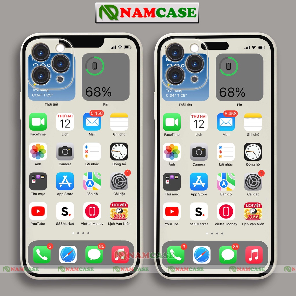 Ốp lưng điện thoại iPhone icon cạnh viền vuông silicon dẻo bảo vệ camera ip 6/6s/7/8/X/XS/XR/11/12/13/14 Pro Plus Max