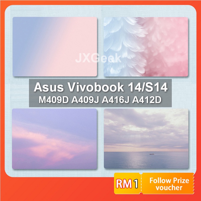 Miếng Dán Laptop Asus Vivobook 14 S14 M409D A409J A416J A412D A409M M409B A412FL A416M X409 X409DA X409MA X412 X415J Y406U M415D X409J X420U 14 Chống Thấm Nước