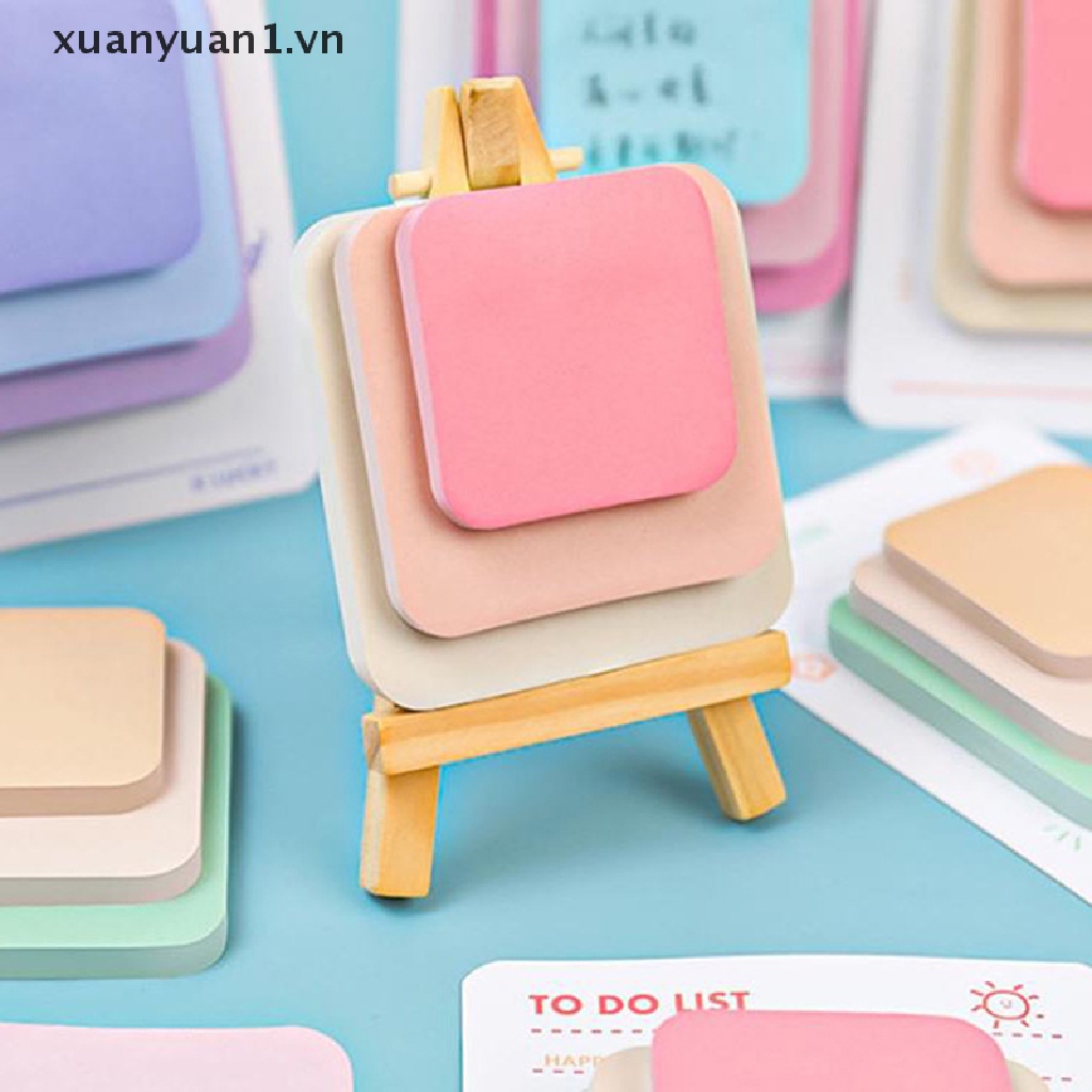 Bộ 90 Tờ Giấy Ghi Chú 3 Màu Sắc