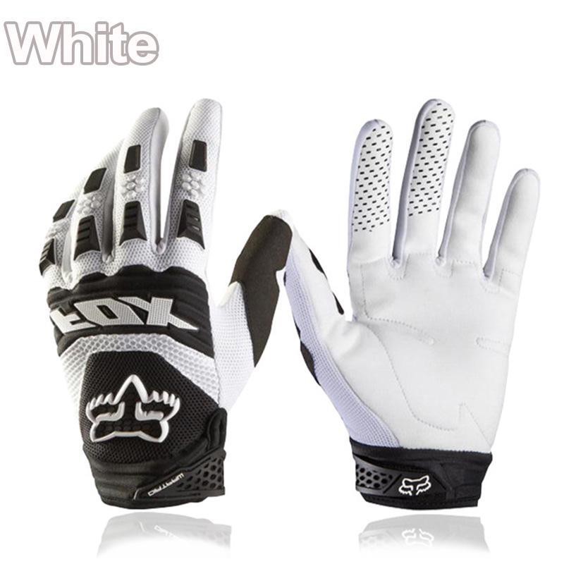 Full Ngón Tay Găng Tay Xe Máy Vải Da chịu Mài Mòn Xe Máy Guantes Găng Tay-168-OXUI7