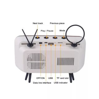 Loa Bluetooth PTH800 kiểu dáng tivi độc lạ