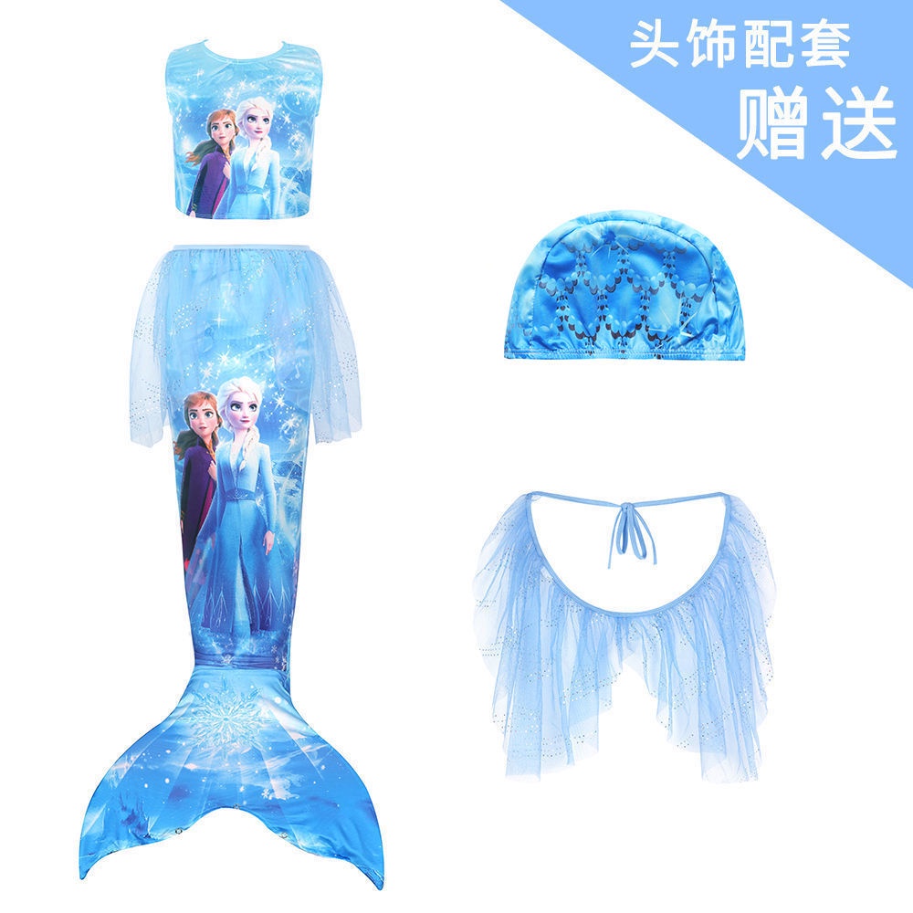 Bộ Đồ Bơi Hóa Trang Nàng Tiên Cá Cho Bé Gái