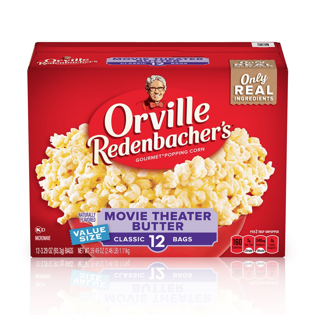 BẮP BƠ NỔ ORVILLE USA - 1.11 KGS