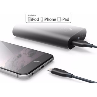 Cáp Sạc Lightning Anker PowerLine 0.9m - A8111