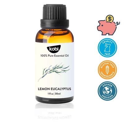 Tinh dầu Bạch Đàn Chanh Kobi Lemon Eucalyptus 30ml thơm phòng sạch thoáng tạo cảm giác tươi mới